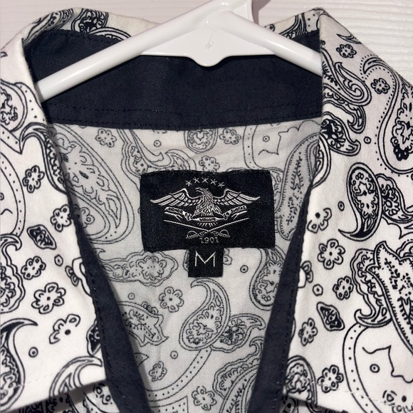 1901 Pearl snap button down Medium - Picture 4 of 7